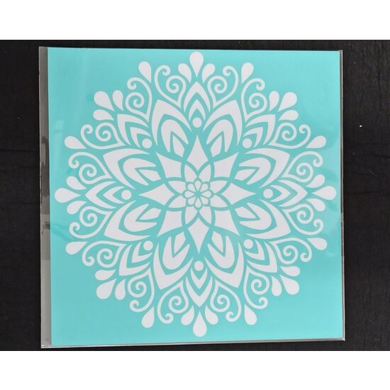 40134 Sablon autoadeziv din matase plasticata, 21.5x21.5cm - Pentart