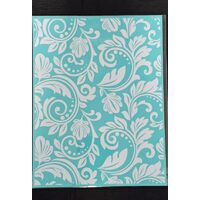 40136 Sablon autoadeziv din matase plasticata, 21.5x27.5cm - Pentart