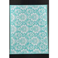 40137 Sablon autoadeziv din matase plasticata, 21.5x27.5cm - Pentart