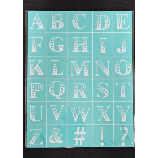 40138 Sablon autoadeziv din matase plasticata, 21.5x27.5cm - Pentart