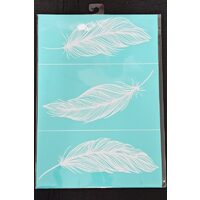40140 Sablon autoadeziv din matase plasticata, 20.5x29.5cm - Pentart