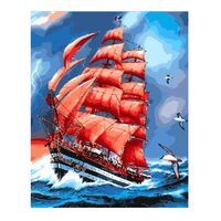 GX8794 Set pictura pe numere Scarlet sails - P-ART