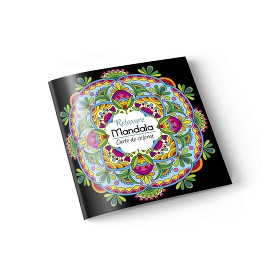 Carte de colorat - Mandala/relaxare - LIBR.