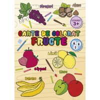 Carte de colorat - Fructe - LIBR.