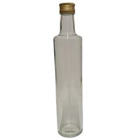 32991 - Sticla rotunda 500ml cu dop metalic - Pentart
