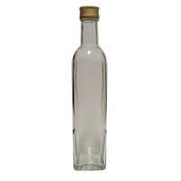 32486 - Sticla patrata 500ml cu dop metalic - Pentart