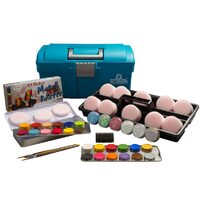 299548 - Set complet pentru pictura pe fata + mini valiza albastra - Eulenspiegel