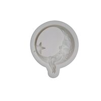 M93149 - Matrita, mulaj silicon - semiluna cu stea - ANT-CH