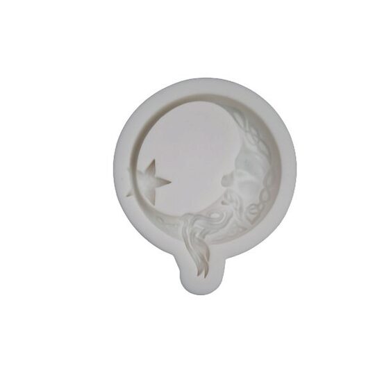 M93149 - Matrita, mulaj silicon - semiluna cu stea - ANT-CH