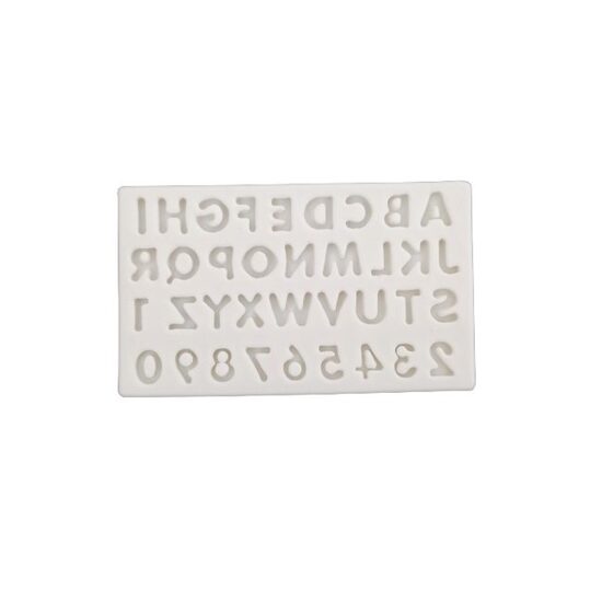 M93133 - Matrita, mulaj silicon - litere si cifre - ANT-CH