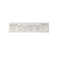 M93183 - Matrita, mulaj silicon - cap de ursulet - ANT-CH