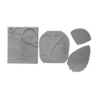M93184 - Matrita, mulaj silicon - frunze si floare 3D - ANT-CH