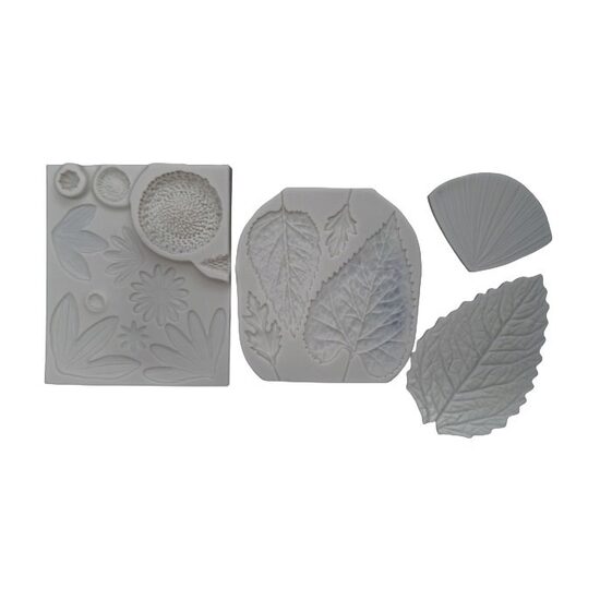 M93184 - Matrita, mulaj silicon - frunze si floare 3D - ANT-CH
