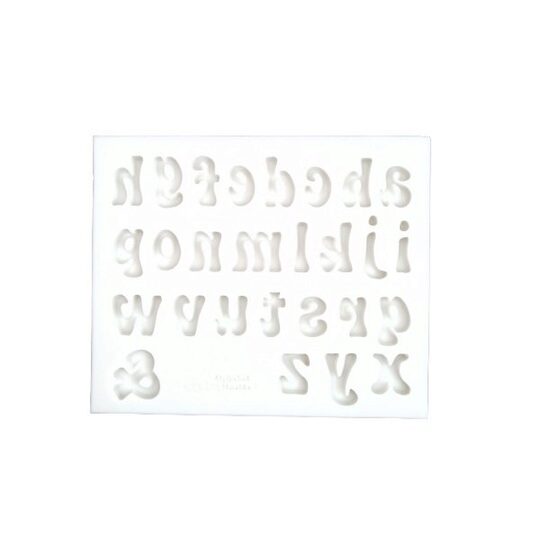M93179 - Matrita, mulaj silicon - litere mici - ANT-CH