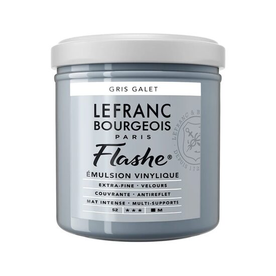 Culoare acrilică extrafină Flashe Lefranc & Bourgeois 125 ml, Stone grey - 262