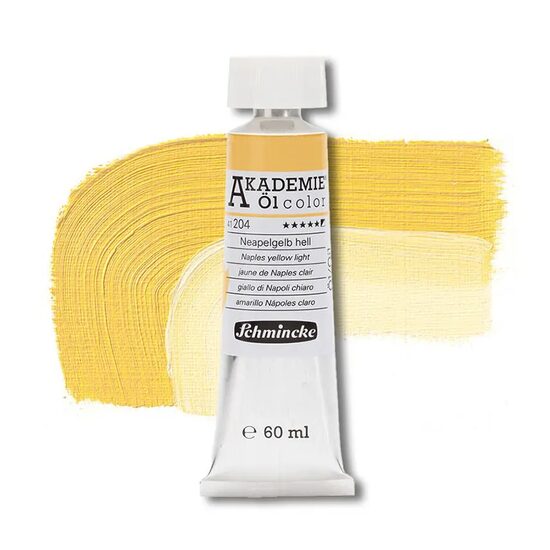 Ulei Akademie 60 ml - Schmincke, Naples yellow light