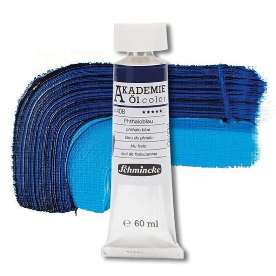 Ulei Akademie 60 ml - Schmincke, Phthalo blue