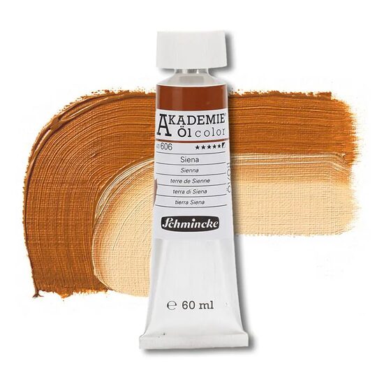 Ulei Akademie 60 ml - Schmincke, Sienna