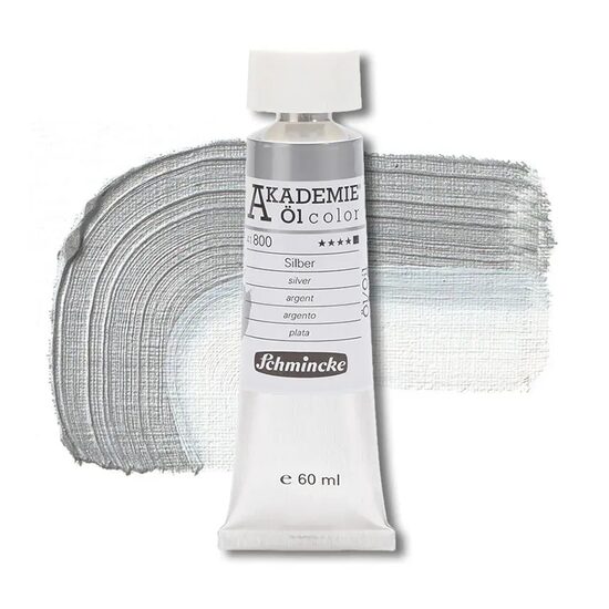 Ulei Akademie 60 ml - Schmincke, Silver