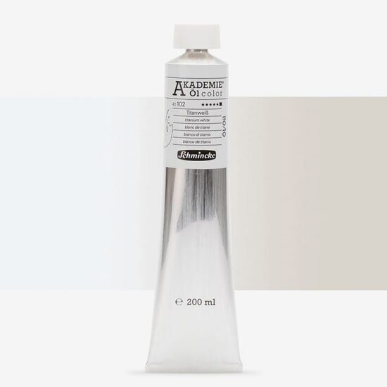 Ulei Akademie 200 ml - Schmincke, Titanium white
