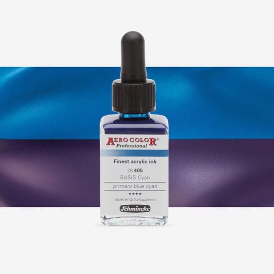 Aero Color Professional 28 ml, Primary blue cyan - Schmincke