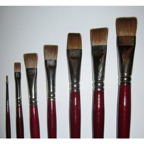 Pensule late din par natural seria 315 - Vincent