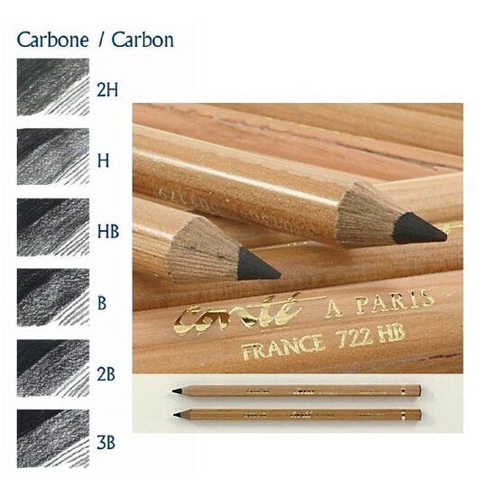 Creioane pentru schite CARBON - Conte a Paris