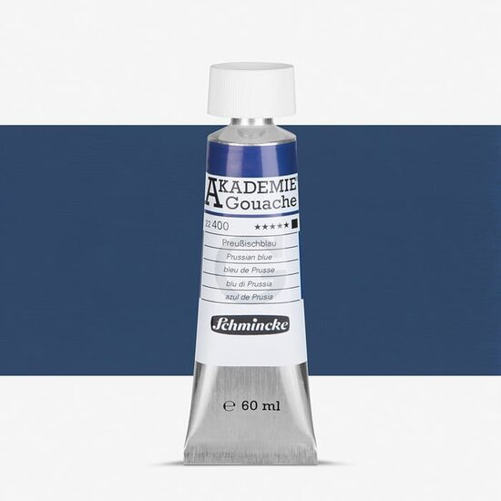 Tempera - Gouache Akademie 60 ml - Schmincke, Prussian blue