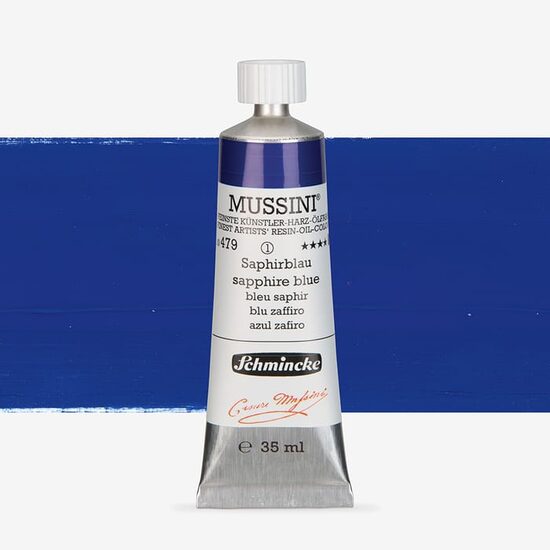 Culori ulei extra-fine Mussini 35 ml - Schmincke, Cobalt blue tone 10479009