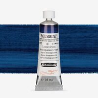 Translucent cyan – Culori ulei extra-fine Mussini 35 ml – ... Trans…