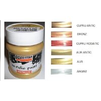 Culori acrilice metalizate 230 ml - Pentart