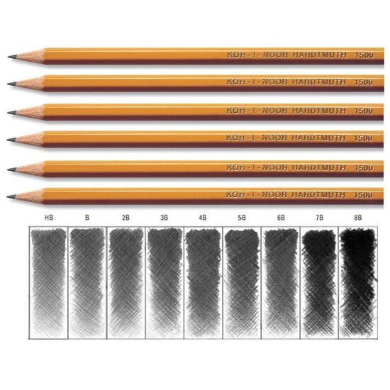 Creion grafit 1500 / 1900 - Koh-I-Noor