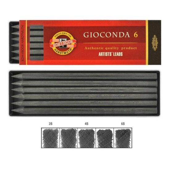 Mine grafit Gioconda 6 bucx5.6 mm - Koh-I-Noor