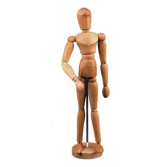 Manechin lemn 30 cm - Lefranc&Bourgeois