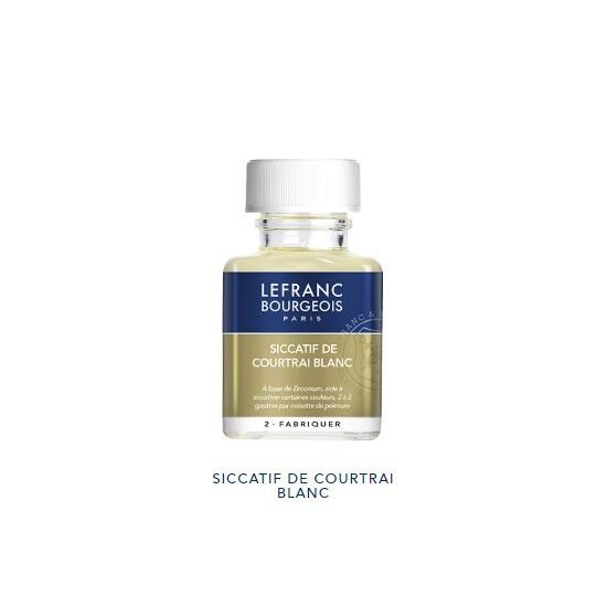 Sicativ de Courtrai alb fara plumb - Lefranc & Bourgeois