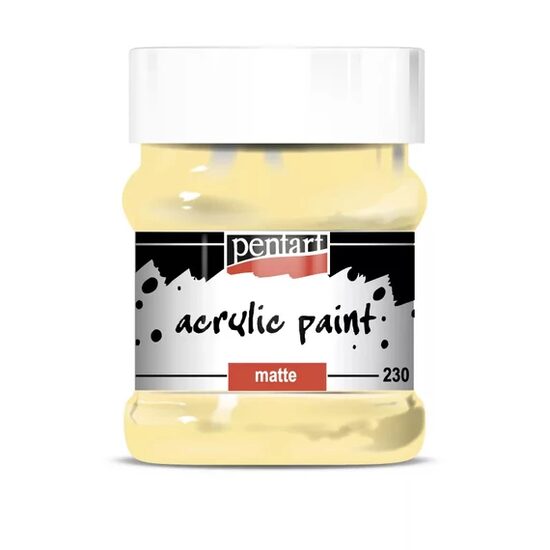 Acrilic mat 230 ml acolor, Pentart 