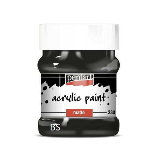 Acrilic mat 230 ml acolor, Pentart 