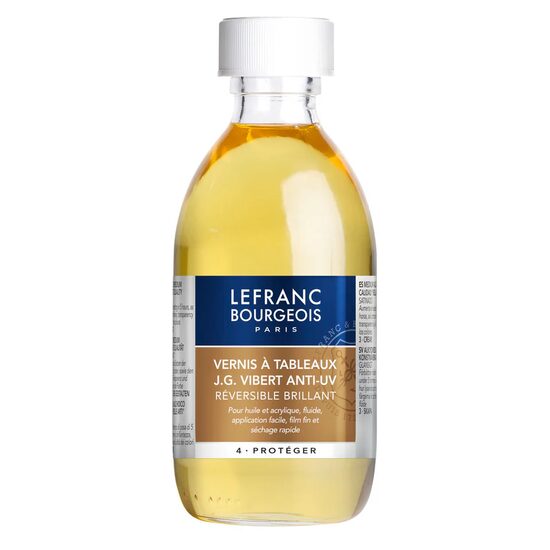 J.G. Vibert picture varnish - Lac pentru pictura - Lefranc & Bourgeois, 250 ml - J.G. Vibert picture varnish