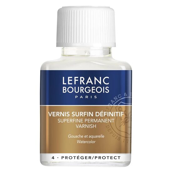 Vernis surfin definitif - lac pentru gouache / aquarelle - Lefranc & Bourgeois, 75 ml