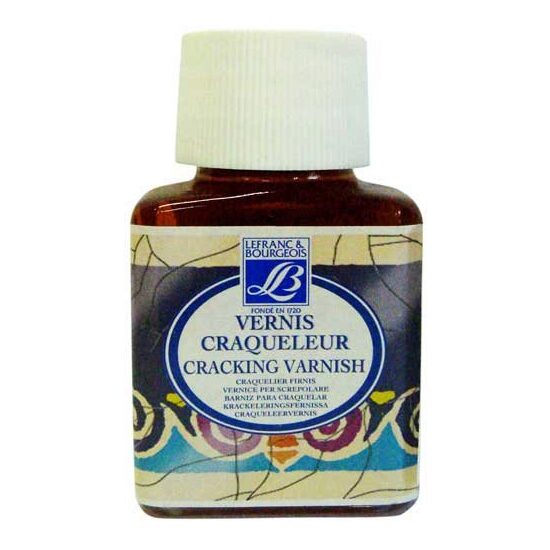 Cracking varnish - Lac de crapare - Lefranc & Bourgeois