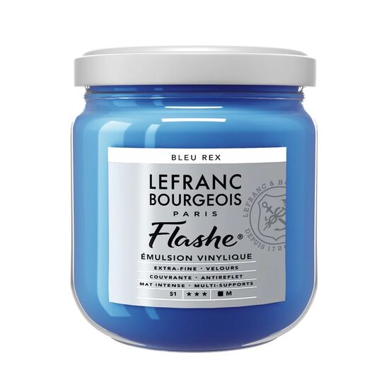 Culoare acrilică extrafină Flashe Lefranc & Bourgeois 400 ml, Royal blue - 067