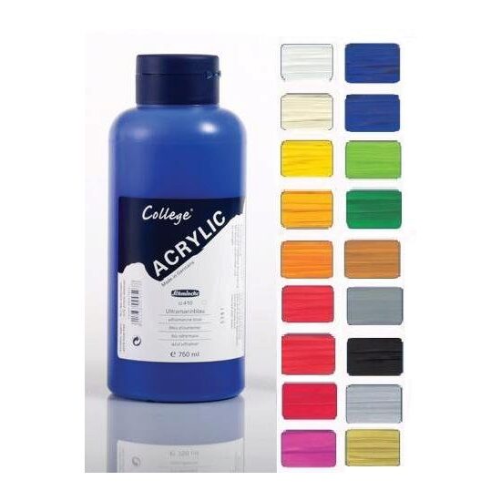 Culori acrilice College 750 ml - Schmincke