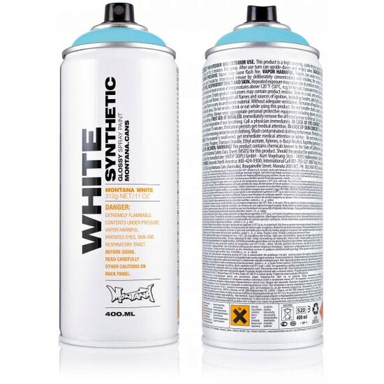Spray pentru graffiti Montana White 400 ml