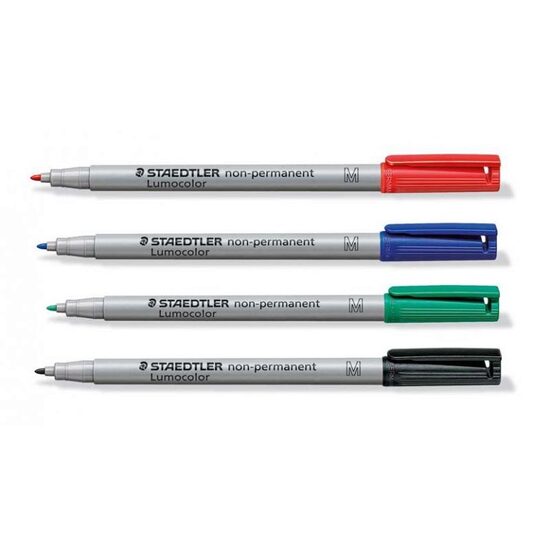 Marker Lumocolor nepermanent mediu - Staedtler