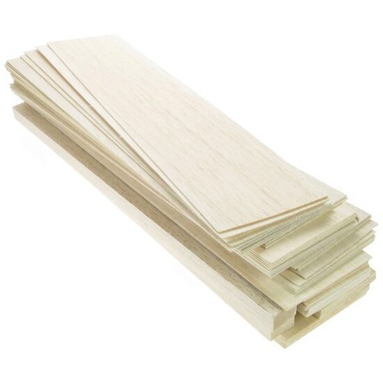 Lemn balsa latime 7.5/10 cm, lungime 90/100 cm - SZ