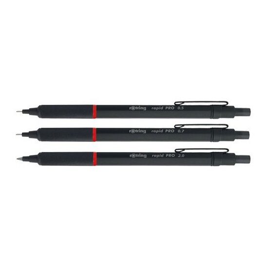 Creion mecanic RAPID PRO BLACK MP - Rotring