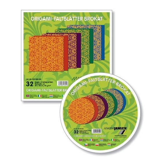 Hartie decorativa origami, 80 gr - 32 coli - Marpa
