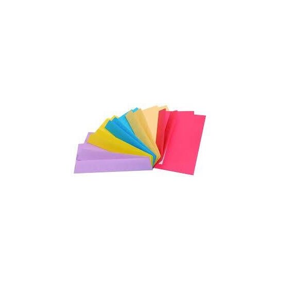 Plic colorat DL - 11 x 22 cm - Daco