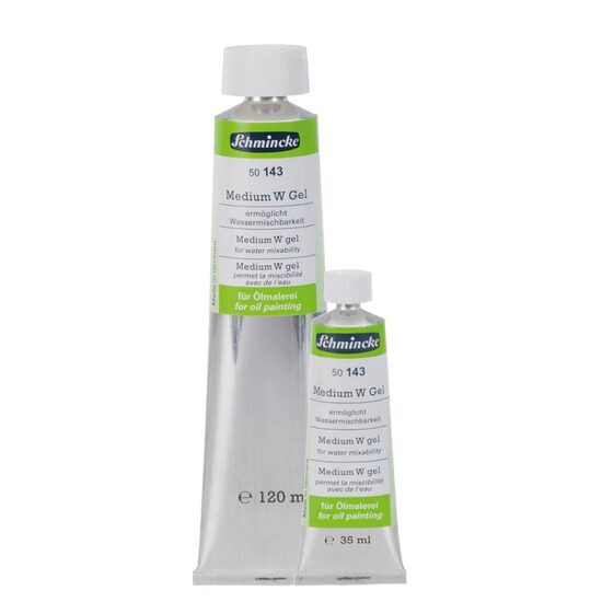 50143 Medium W Gel pentru culorile de ulei - pentru amestecul cu apa - Schmincke