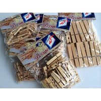 Cleme, clestisori lemn natur ANT-CH